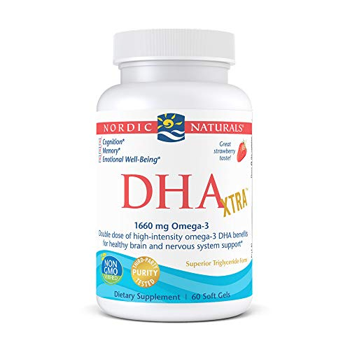 Suplemento Nordic Naturals Dha Xtra Strawberry 60 Cápsulas Blandas - Venta Internacional