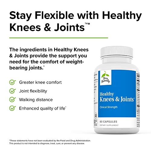 Foto 5 pulgar | Suplemento Terry Naturally Healthy Knees & Joints, 60 Cápsulas - Venta Internacional.