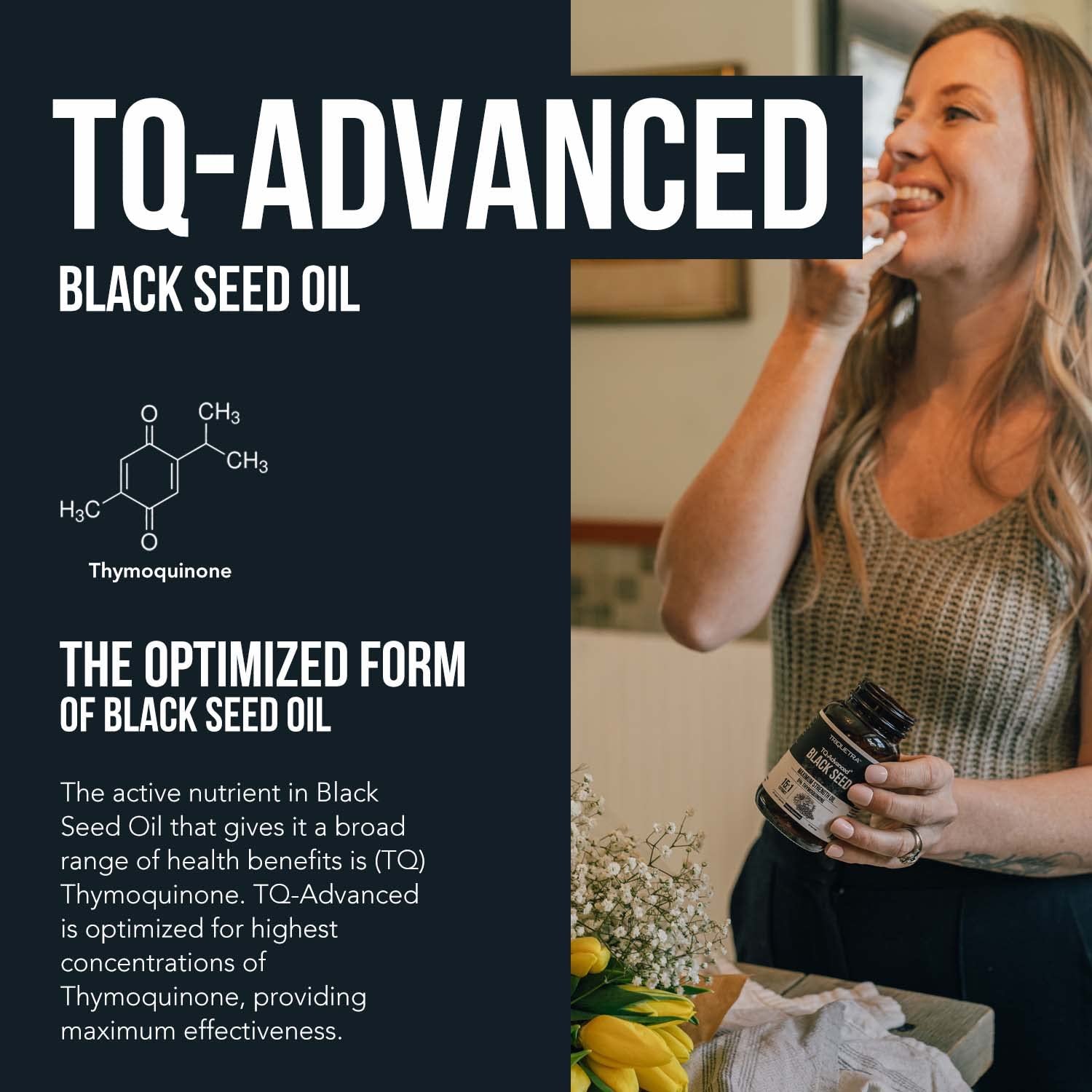 Foto 2 | Cápsulas De Aceite De Semilla Negra Triquetra Health Tq-advanced 5% Tq - Venta Internacional.