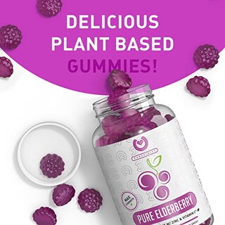 Foto 5 | Gomitas De Saúco Purefinity Vitamins Con Zinc Y Vitamina C - Venta Internacional.