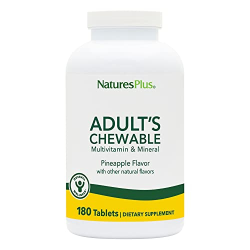 Foto 1 | Multivitamínico Nature's Plus Masticable para Adultos 180 Comprimidos - Venta Internacional