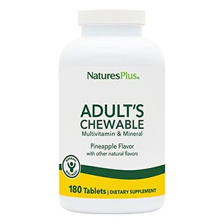 Foto 1 | Multivitamínico Nature's Plus Masticable para Adultos 180 Comprimidos - Venta Internacional