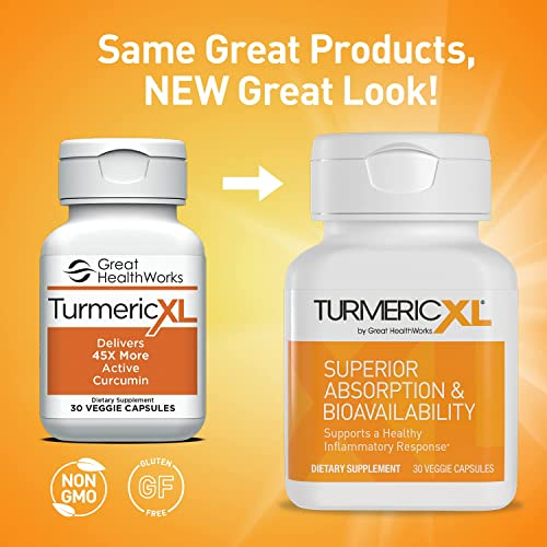 Foto 3 pulgar | Suplemento Great Healthworks Turmericxl Joint Support 30 Cápsulas - Venta Internacional