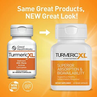 Foto 2 | Suplemento Great Healthworks Turmericxl Joint Support 30 Cápsulas - Venta Internacional