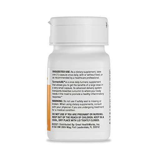 Foto 5 pulgar | Suplemento Great Healthworks Turmericxl Joint Support 30 Cápsulas - Venta Internacional