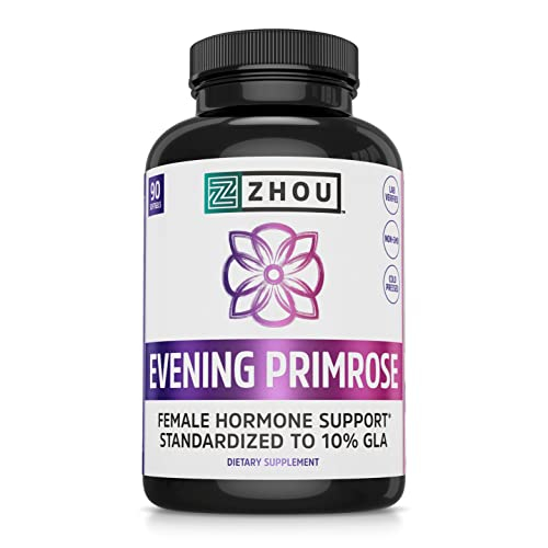 Suplemento De Aceite De Onagra Zhou Nutrition 1300 Mg - Venta Internacional.