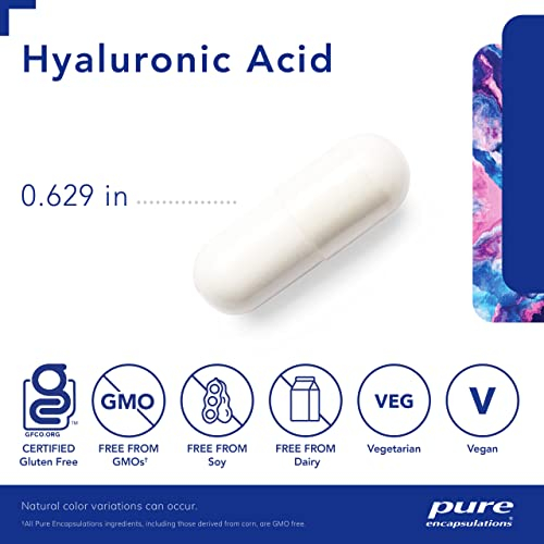 Foto 4 pulgar | Suplemento de Ácido Hialurónico Pure Encapsulations 180 Cápsulas - Venta Internacional