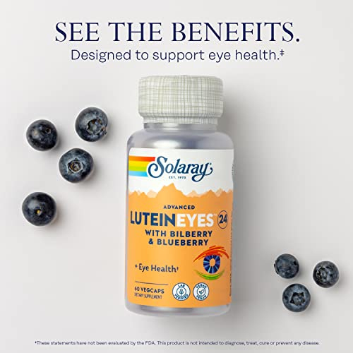Foto 4 pulgar | Suplemento Solaray Lutein Eyes Advanced 24 mg con Bilberry 60  Cápsulas - Venta Internacional