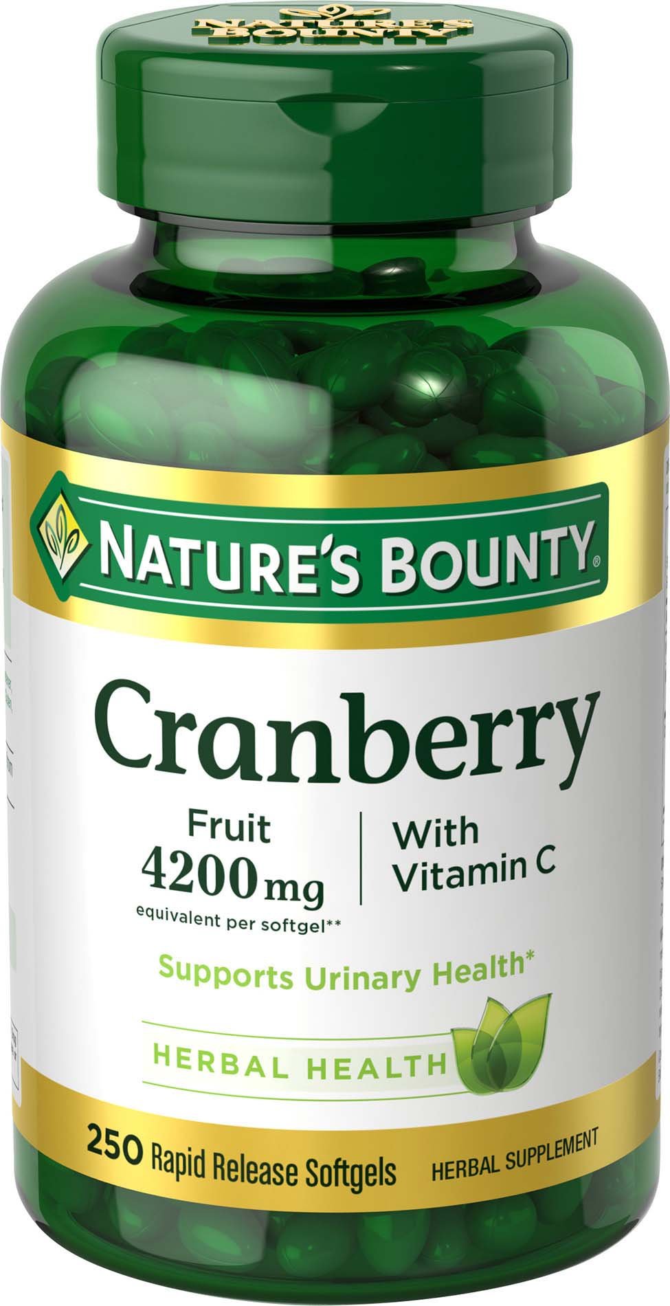 Foto 2 pulgar | Suplemento Nature's Bounty de Triple Concentración con Arándanos Rojos 250 Unidades - Venta Internacional