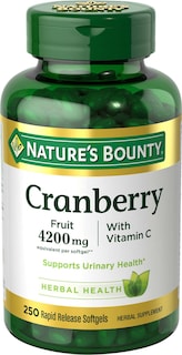 Foto 1 | Suplemento Nature's Bounty de Triple Concentración con Arándanos Rojos 250 Unidades - Venta Internacional
