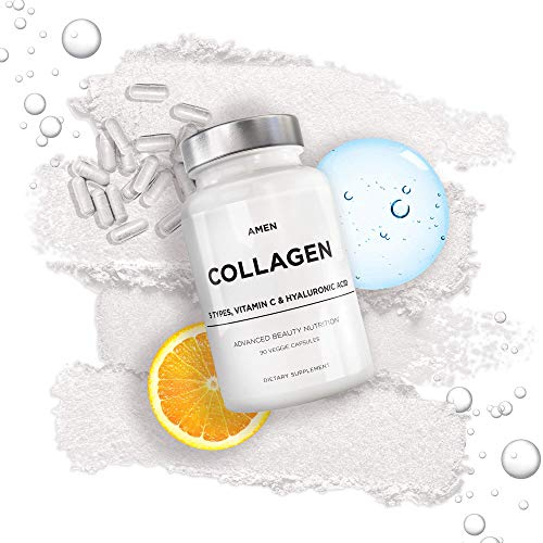 Foto 4 pulgar | Cápsulas De Colágeno Amen Multi Con Ácido Hialurónico Y Vitamina C - Venta Internacional.
