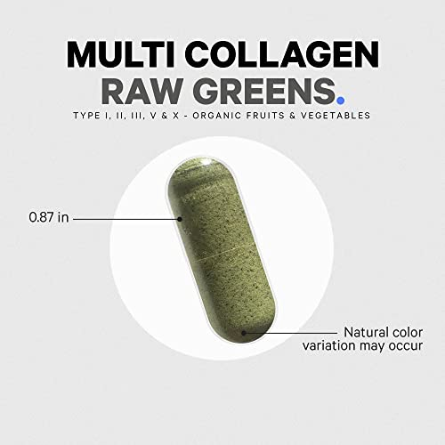 Foto 6 pulgar | Suplemento Codeage con Proteína Multicolágeno y Verduras Crudas 180 Unidades - Venta Internacional
