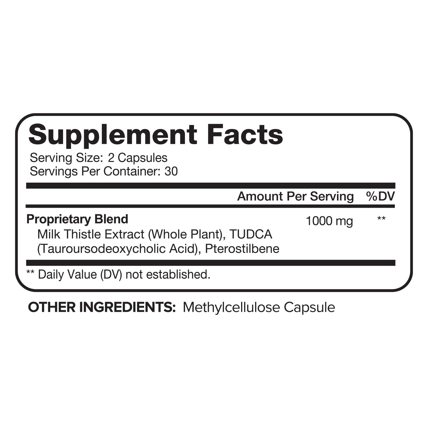 Foto 3 pulgar | Suplemento de Apoyo Hepático Nutrivein Tudca+ 1000 mg 60 Cápsulas - Venta Internacional
