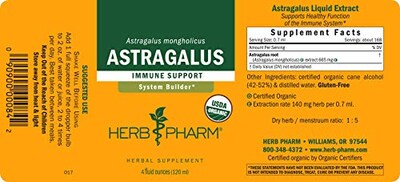 Foto 2 | Extracto Líquido Herb Pharm Astragalus 120 Ml Organic Immune - Venta Internacional.