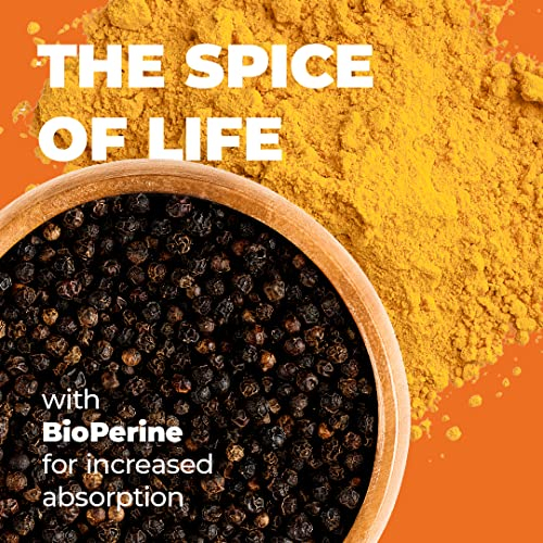 Foto 6 pulgar | Suplemento De Cúrcuma Y Curcumina 1300 Mg Con Bioperine 60 Cápsulas - Venta Internacional.