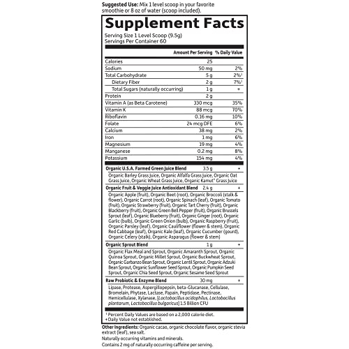 Foto 6 pulgar | Suplemento Garden Of Life Raw Organic Perfect Green 560 ml - Venta Internacional