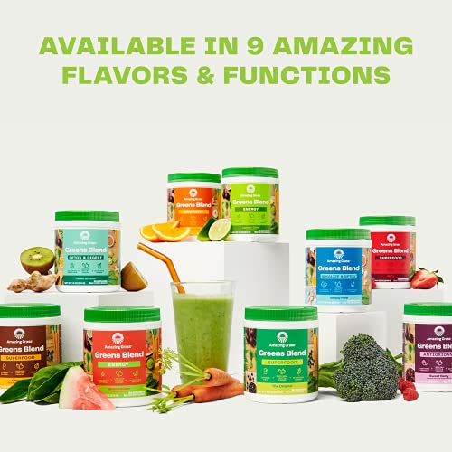 Foto 7 pulgar | Super Greens Powder Amazing Grass Energy, 30 Porciones - Venta Internacional.