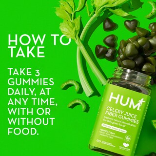 Foto 5 | Jugo De Apio Gummies Hum Con Fibra Prebiótica Para La Salud Intestinal - Venta Internacional.