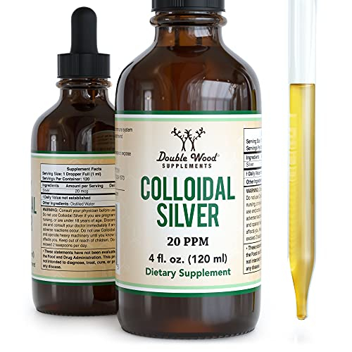 Foto 2 pulgar | Suplementos De Madera Doble Líquida De Plata Coloidal 120 Ml 20 Ppm - Venta Internacional.