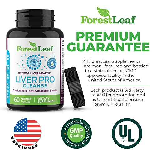 Foto 2 | Suplemento Limpiador Desintoxicante Para El Hígado Forestleaf Proliver 60 Ml - Venta Internacional.