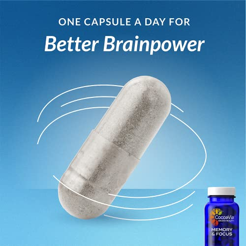 Foto 6 pulgar | Suplemento CocoaVia Memory & Focus Brain 3 Frascos con 30 Cápsulas C/U - Venta Internacional