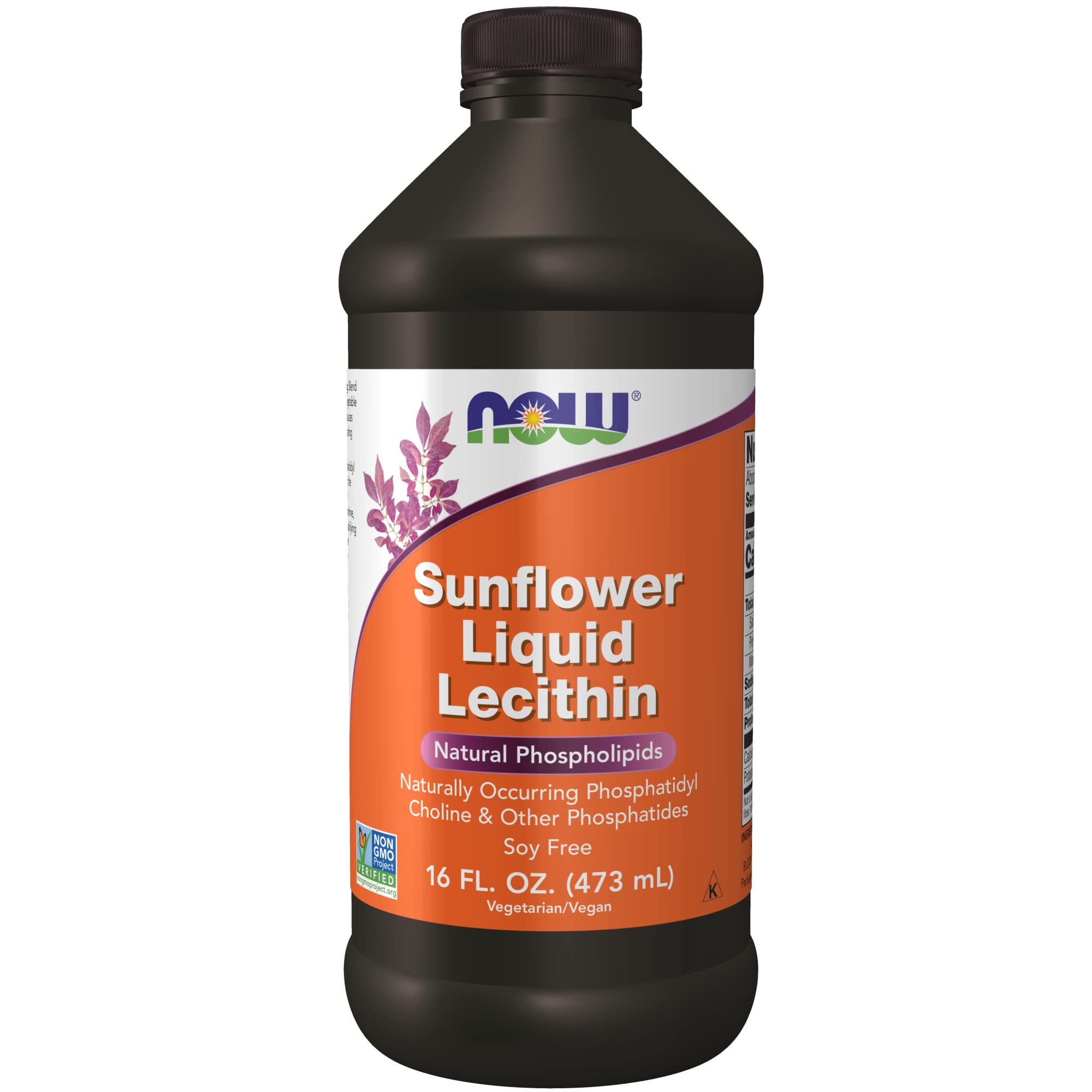 Lecitina de Girasol Now con Fosfatidilcolina - Venta Internacional