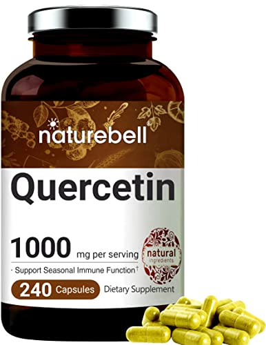 Foto 2 pulgar | Suplemento Naturebell Quercetina 1000 Mg 240 Cápsulas - Venta Internacional.