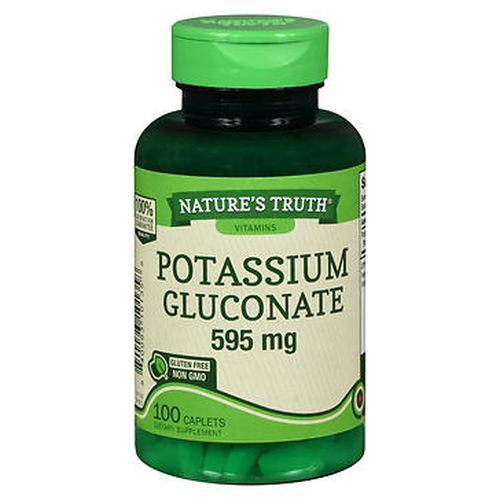 Foto 2 pulgar | Suplemento Nature's Truth de Gluconato de Potasio 100 Comprimidos - Venta Internacional