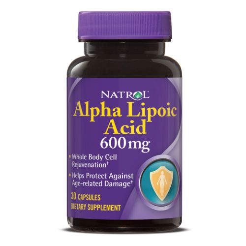 Foto 2 pulgar | Suplemento Natrol De Ácido Alfa Lipoico 600 Mg 30 Cápsulas - Venta Internacional.