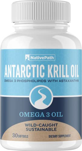 Foto 2 pulgar | Suplemento De Aceite De Krill Antártico Nativepath 90 Cápsulas - Venta Internacional.