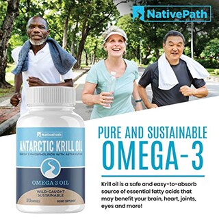 Foto 3 | Suplemento De Aceite De Krill Antártico Nativepath 90 Cápsulas - Venta Internacional.