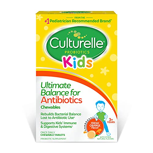 Foto 2 pulgar | Probiótico Culturelle Ultimate Balance Kids 3+ 20 Masticables - Venta Internacional.