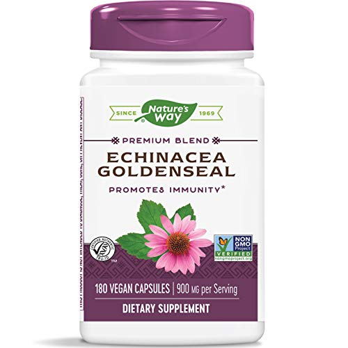 Foto 2 pulgar | Suplemento Nature's Way Echinacea Goldenseal 180 Cápsulas - Venta Internacional.