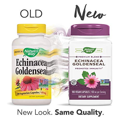 Foto 3 pulgar | Suplemento Nature's Way Echinacea Goldenseal 180 Cápsulas - Venta Internacional.