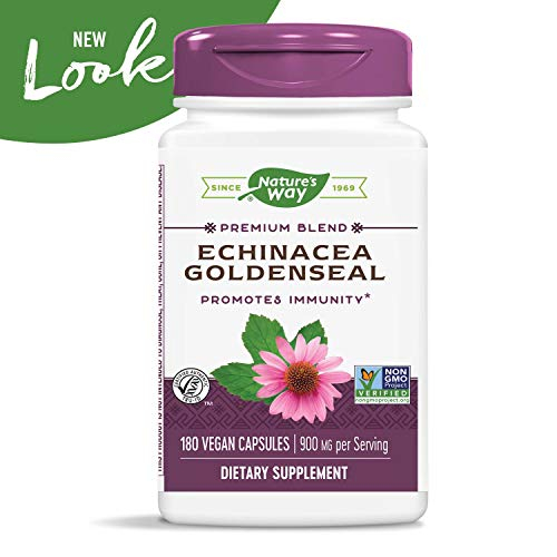 Foto 4 pulgar | Suplemento Nature's Way Echinacea Goldenseal 180 Cápsulas - Venta Internacional.