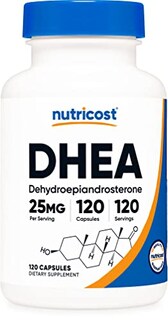 Foto 1 | Suplemento Nutricost Dhea 25 Mg 120 Cápsulas Sin Gluten - Venta Internacional.