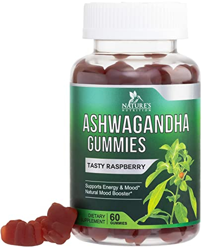 Foto 2 pulgar | Gomitas De Ashwagandha Supplement Nature's Nutrition 60 Unidades - Venta Internacional.