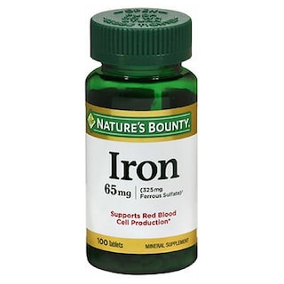 Foto 1 | Suplemento de Hierro Nature's Bounty Iron 325mg - 100 comprimidos