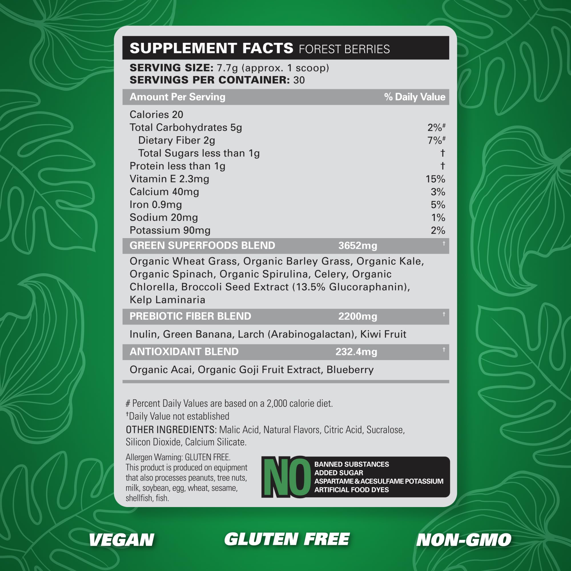 Foto 6 pulgar | Super Greens En Polvo Ehp Labs Oxygreens Con Espirulina 150 G - Venta Internacional