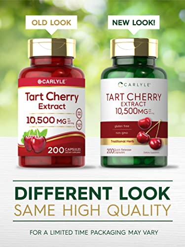 Foto 4 pulgar | Suplemento Carlyle Tart Cherry 200 Cápsulas De Máxima Potencia - Venta Internacional