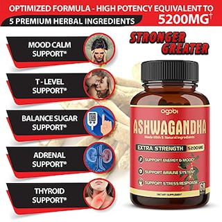 Foto 3 | Suplemento Agobi Cápsulas De Ashwagandha 5200 Mg 120 Unidades X2 - Venta Internacional