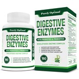 Enzimas Digestivas Purely Optimal Premium con Prebióticos Y Pro - Venta Internacional