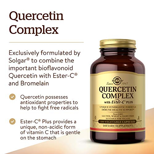 Foto 4 pulgar | Complejo De Quercetina Solgar Con Ester-c Plus 100 Ca - Venta Internacional