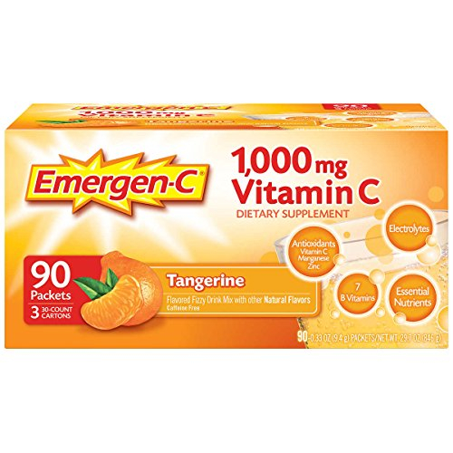 Foto 2 pulgar | Mezcla de Bebidas Gaseosas Emergen-c Tangerine Paquete De 90 - Venta Internacional