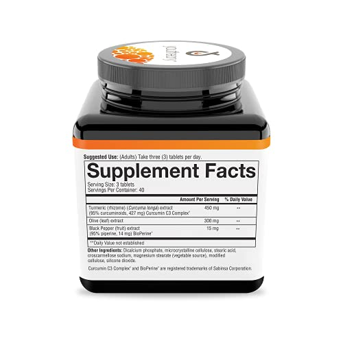 Foto 6 pulgar | Suplemento Youtheory Turmeric Advanced 120 Comprimidos - Venta Internacional.