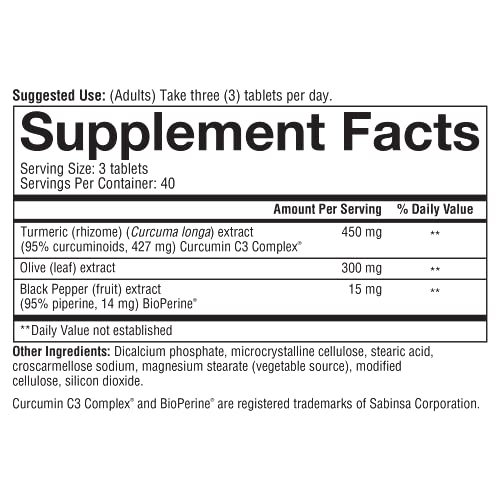 Foto 7 pulgar | Suplemento Youtheory Turmeric Advanced 120 Comprimidos - Venta Internacional.