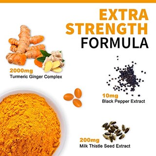 Foto 2 | Suplemento Envycure Cúrcuma y Curcumina 2000 mg Cápsulas Blandas 120 Unidades - Venta Internacional