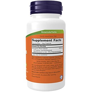 Foto 2 | Suplements Now Extracto de Astrágalo 500 Mg 90 Cápsulas Vegetarianas - Venta Internacional