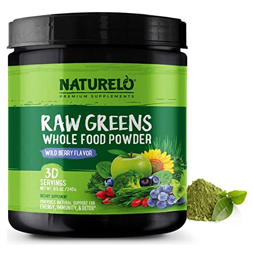 Foto 2 pulgar | Superalimento en Polvo Naturelo Verduras Crudas Bayas Silvestres 30 Porciones - Venta Internacional