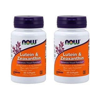 Foto 1 | 60 Cápsulas Blandas de Luteína y Zeaxantina Supplement Now Foods Paquete de 2 - Venta Internacional